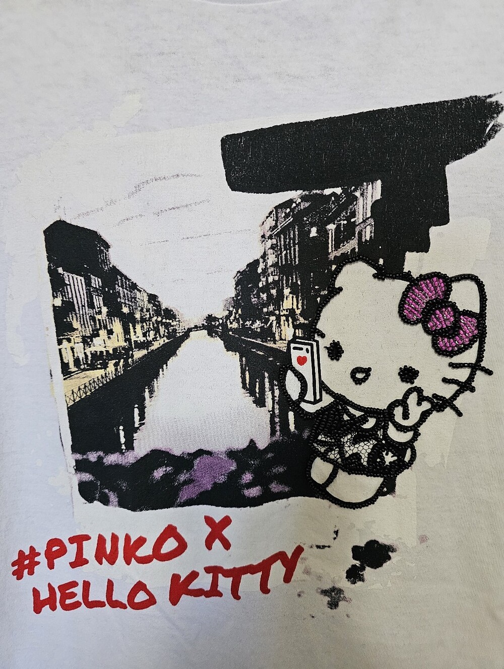 PINKO x Hello Kitty tee shirt Size M - Picture 5 of 11